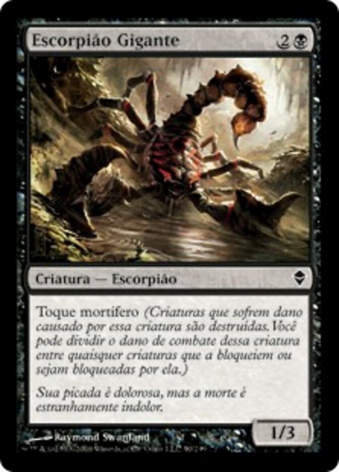 Escorpião Gigante - Zendikar