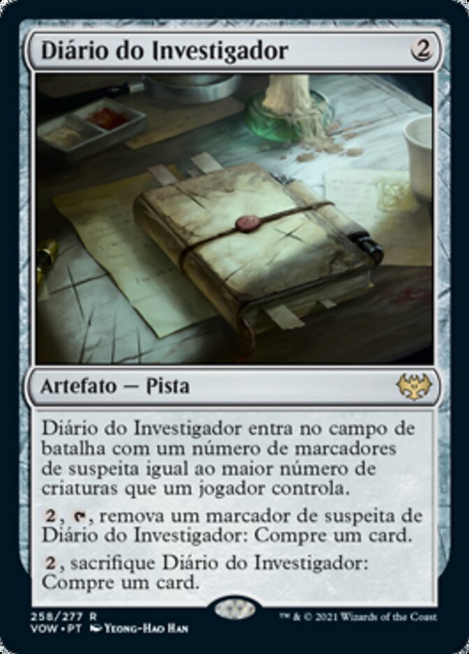 Diário do Investigador - Innistrad: Crimson Vow