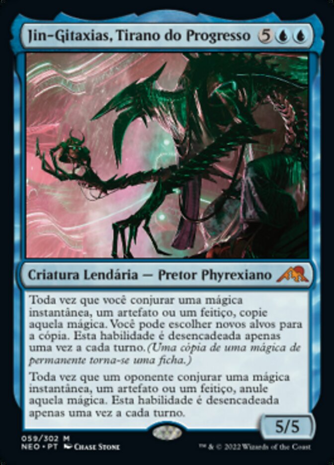 Jin-Gitaxias, Tirano do Progresso - Kamigawa: Neon Dynasty