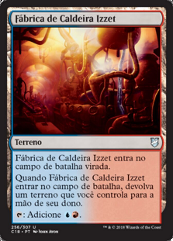Fábrica de Caldeira Izzet - Commander 2018