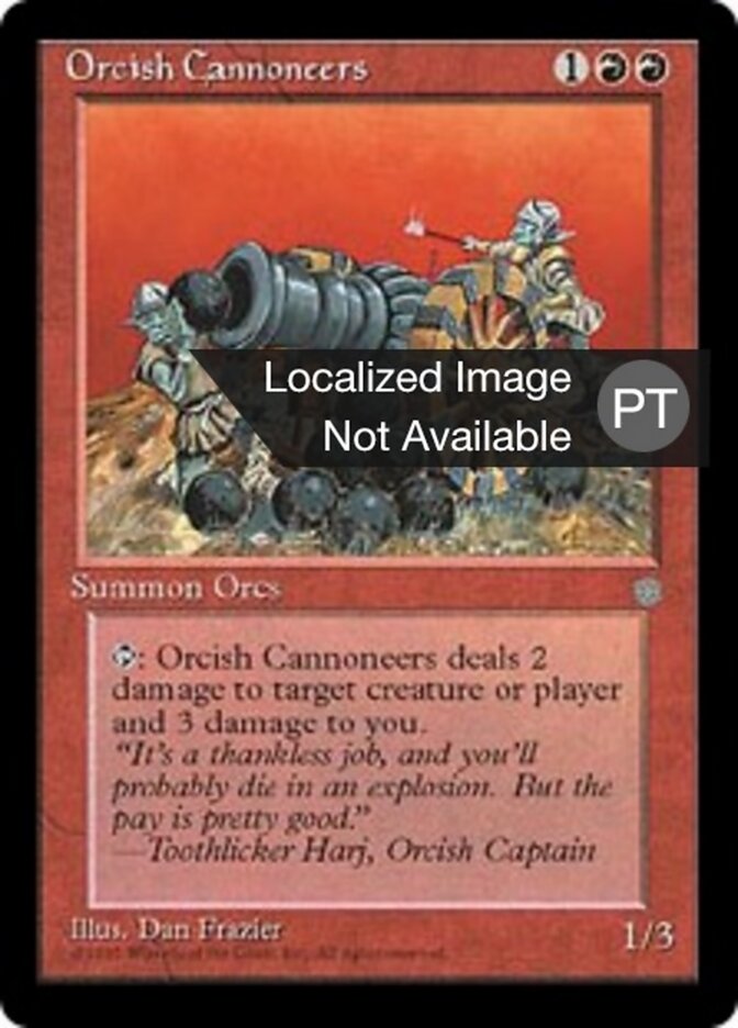 Canhoneiros Orcs - Ice Age