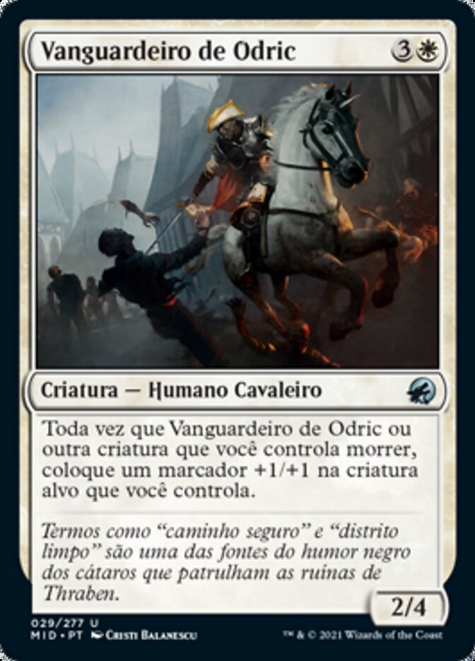 Vanguardeiro de Odric - Innistrad: Midnight Hunt