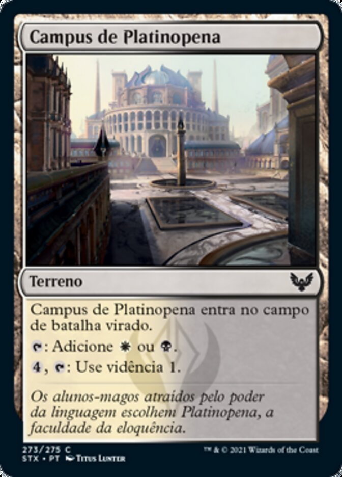 Campus de Platinopena - Strixhaven: School of Mages