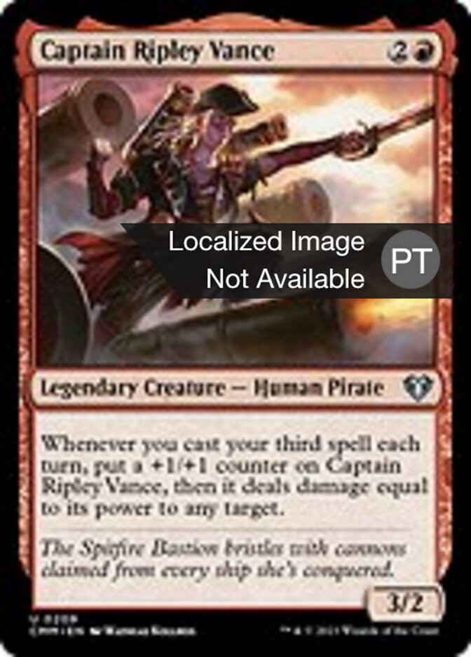 Capitã Ripley Vance - Commander Masters