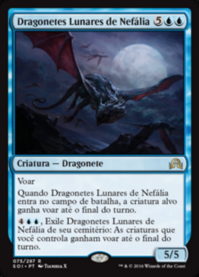 Dragonetes Lunares de Nefália - Shadows over Innistrad
