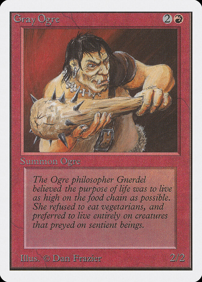 Gray Ogre - Unlimited Edition