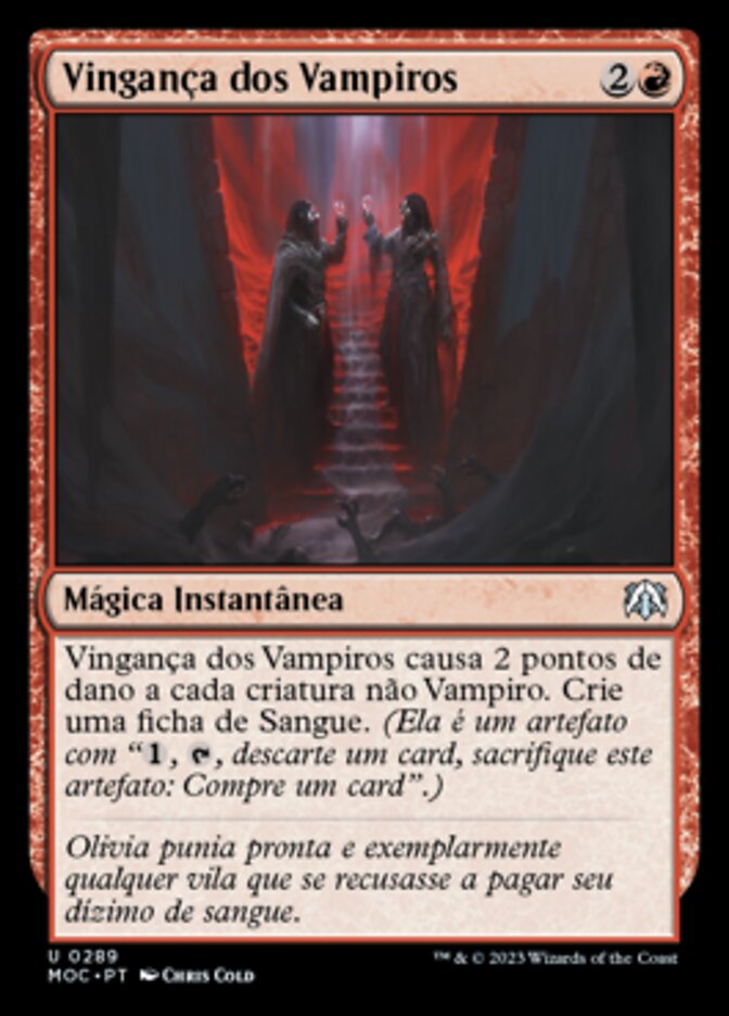 Vingança dos Vampiros - March of the Machine Commander