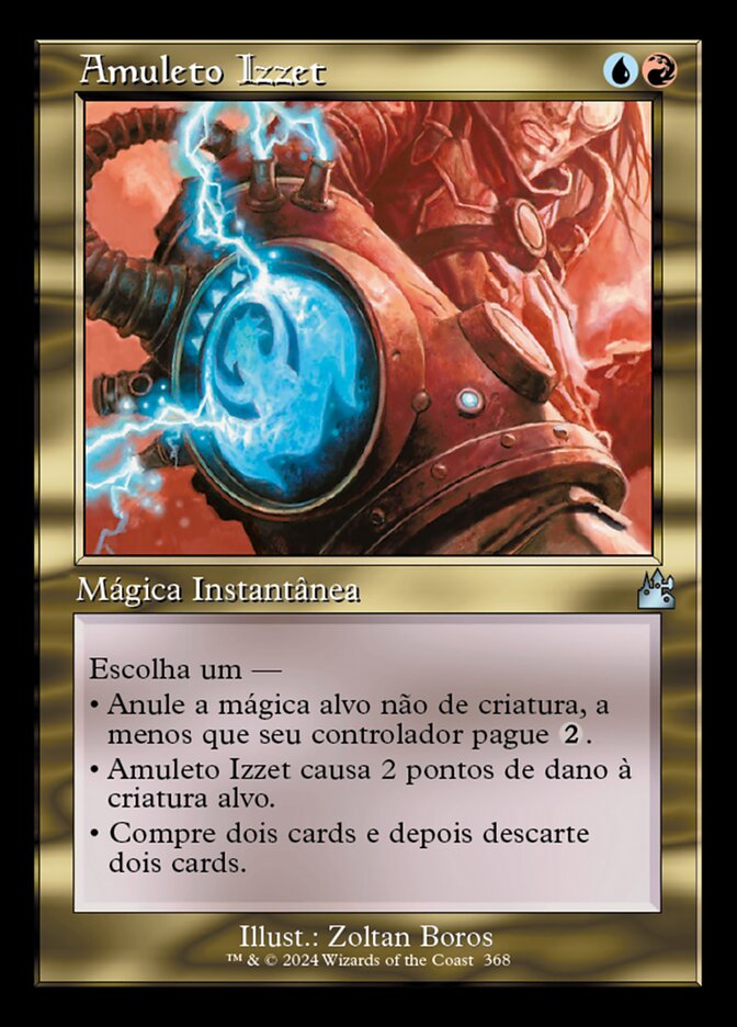 Amuleto Izzet - Ravnica Remastered