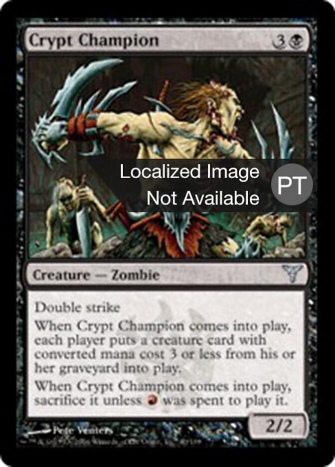 Campeão da Cripta - Dissension