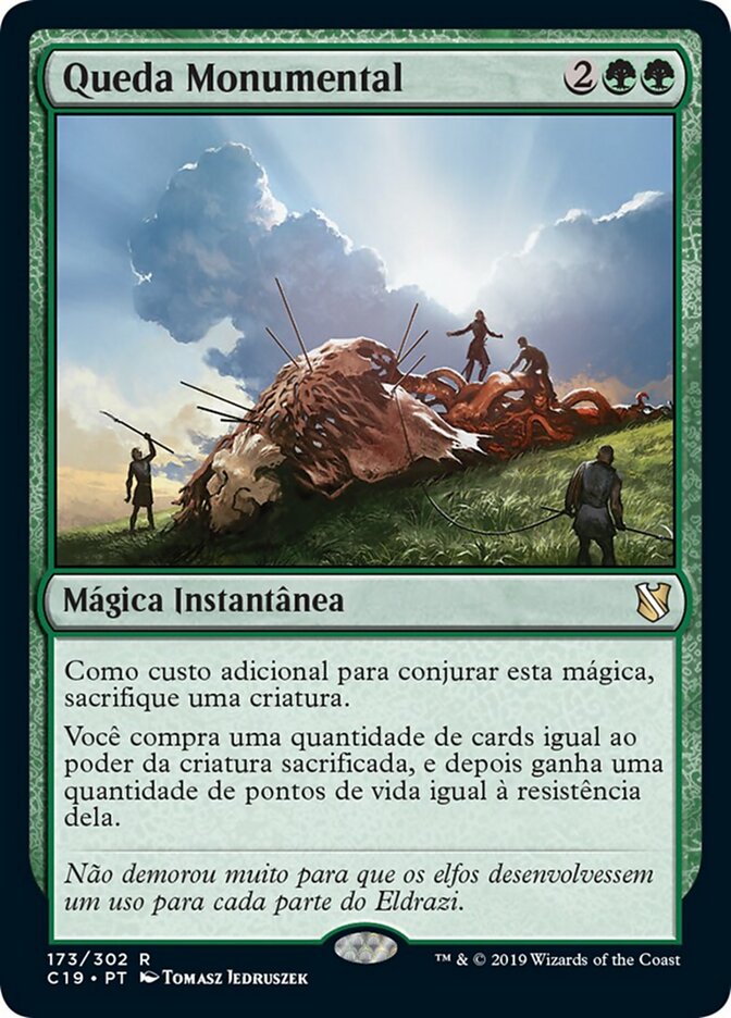 Queda Monumental - Commander 2019