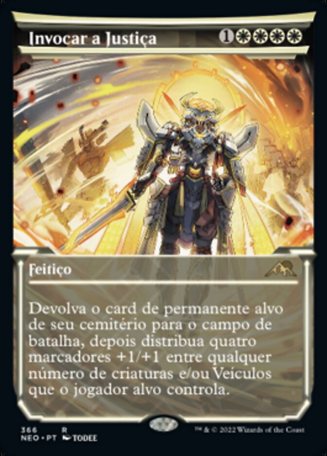 Invocar a Justiça - Kamigawa: Neon Dynasty