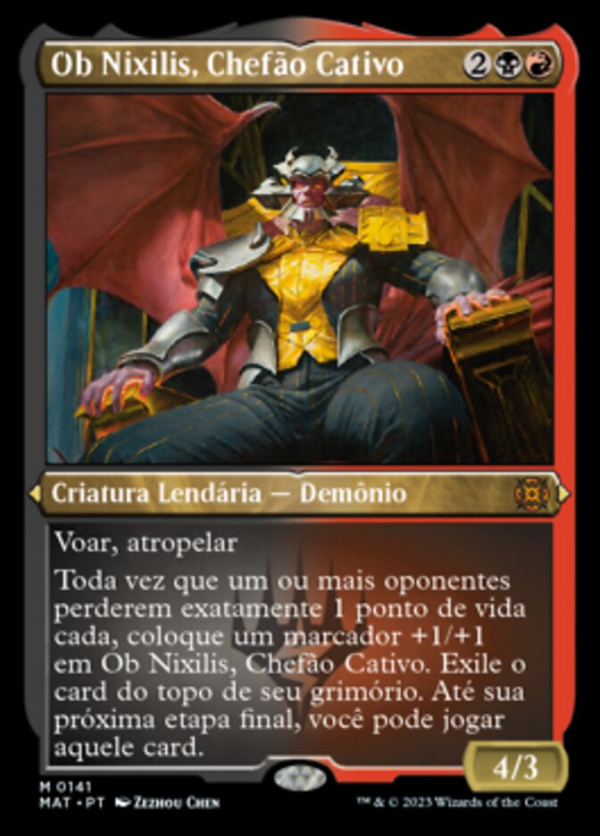 Ob Nixilis, Chefão Cativo - March of the Machine: The Aftermath