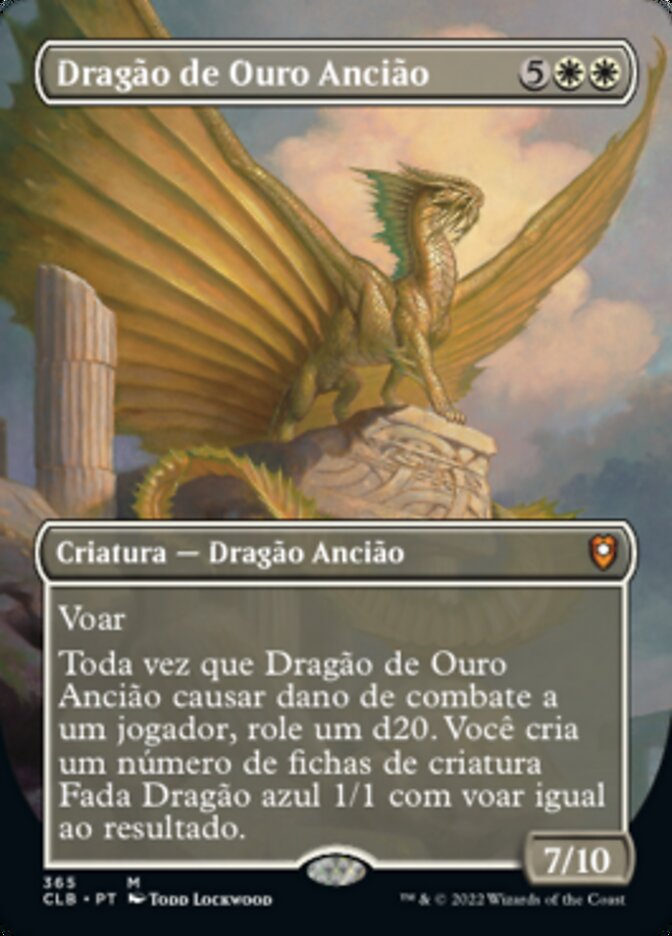 Dragão de Ouro Ancião - Commander Legends: Battle for Baldur's Gate