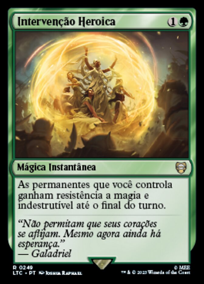 Intervenção Heroica - Tales of Middle-earth Commander