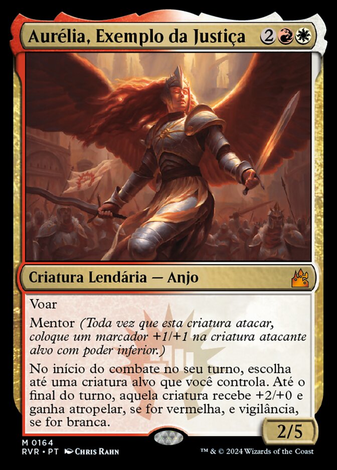Aurélia, Exemplo da Justiça - Ravnica Remastered