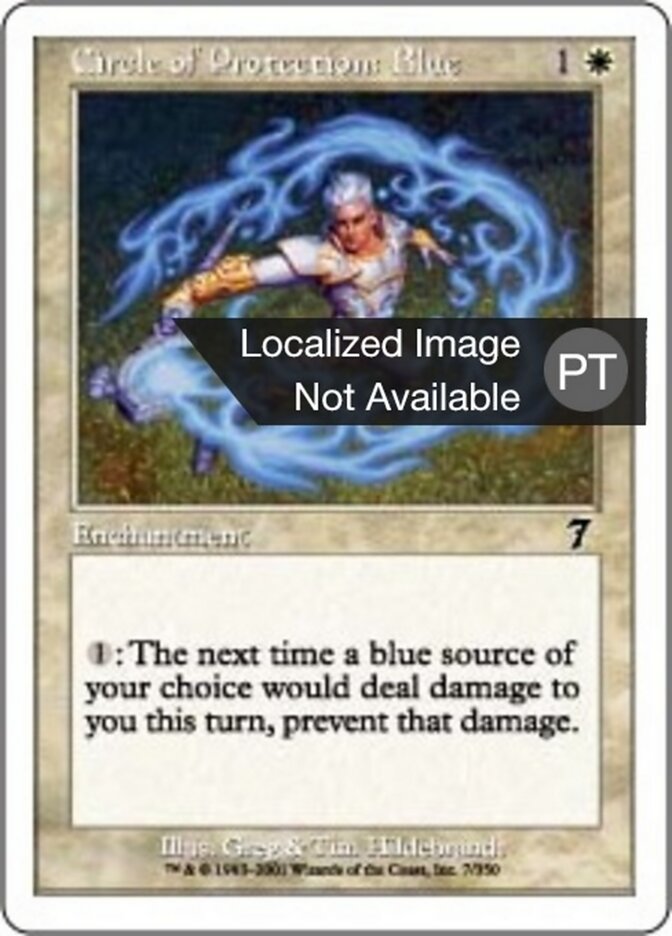 Círculo de Proteção: Azul - Seventh Edition