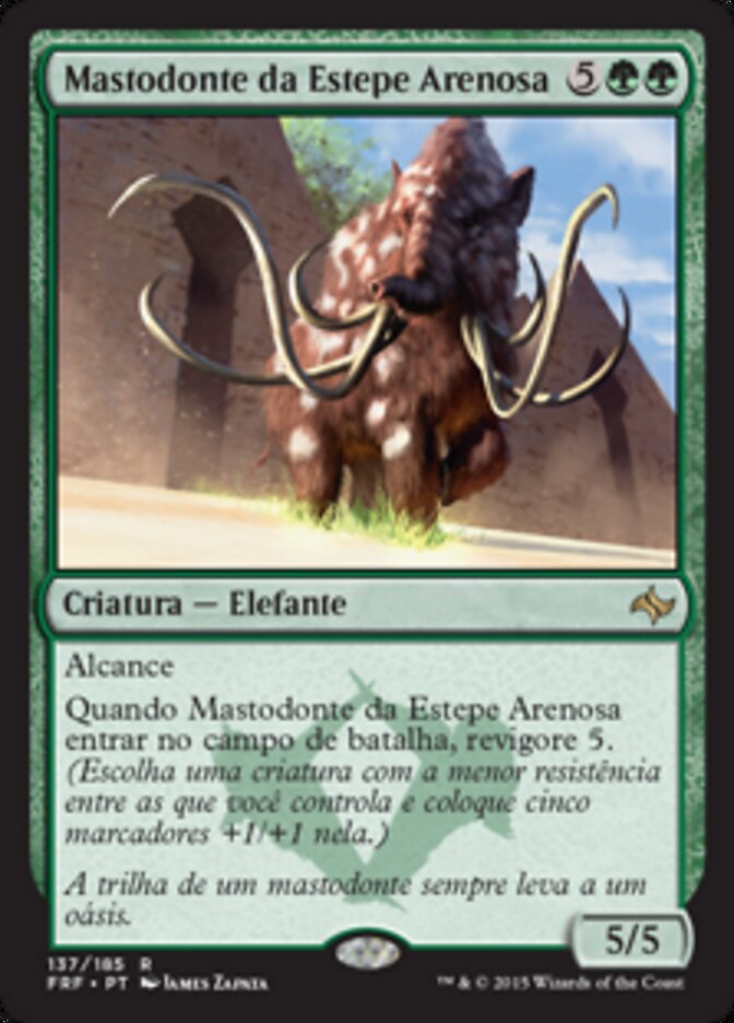 Mastodonte da Estepe Arenosa - Fate Reforged