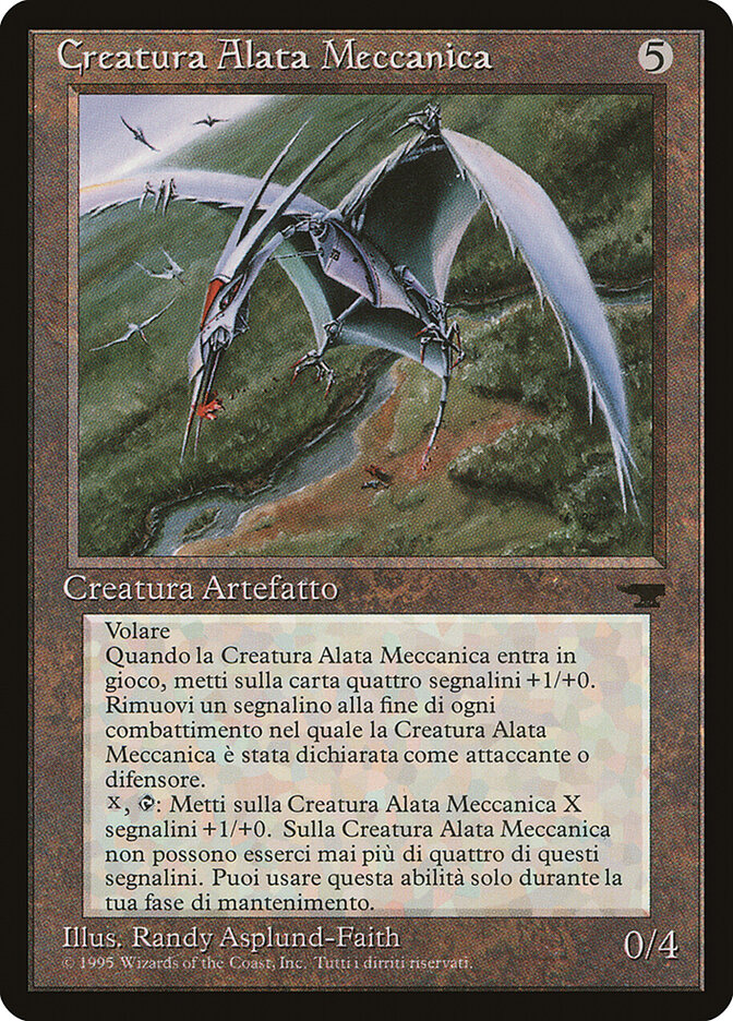 Creatura Alata Meccanica - Rinascimento