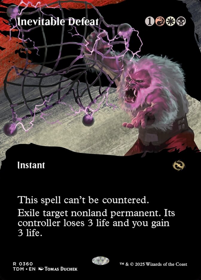 Inevitable Defeat - Tarkir: Dragonstorm