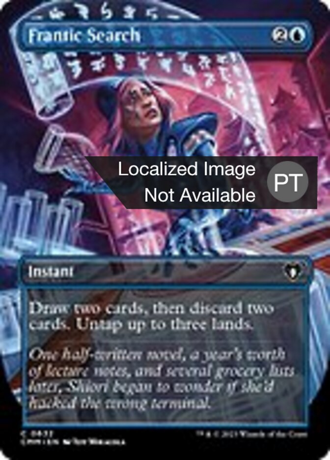Busca Frenética - Commander Masters