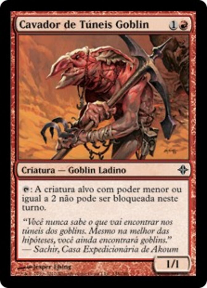 Cavador de Túneis Goblin - Rise of the Eldrazi