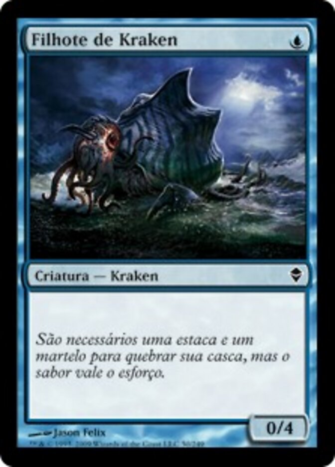 Filhote de Kraken - Zendikar