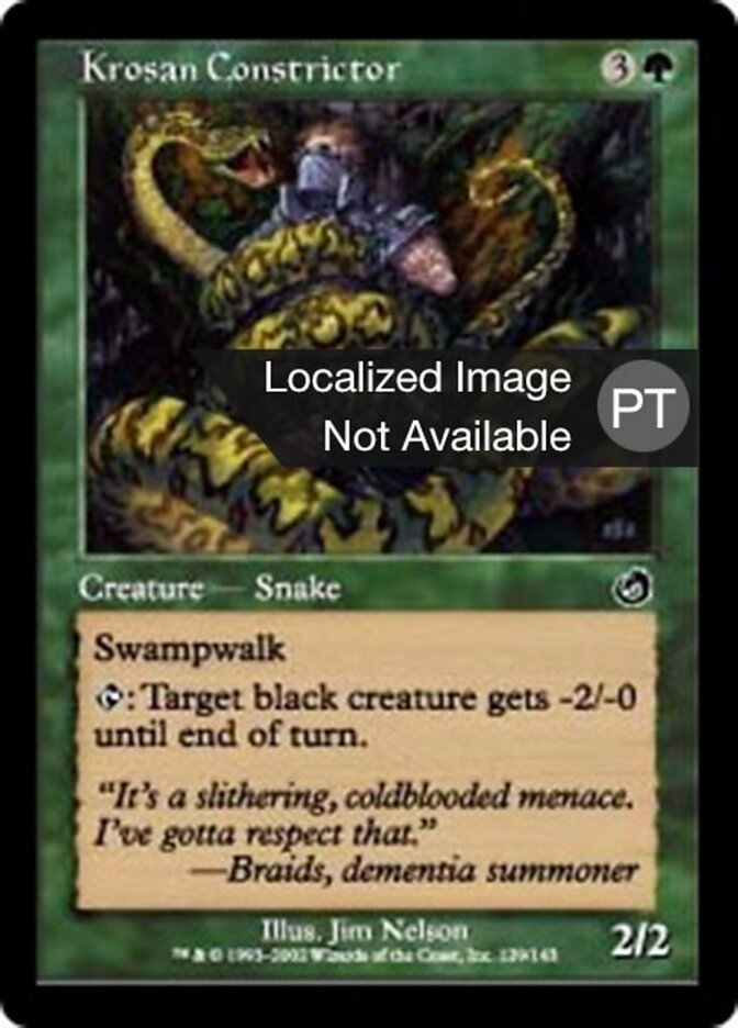 Serpente Constritora Krosana - Torment