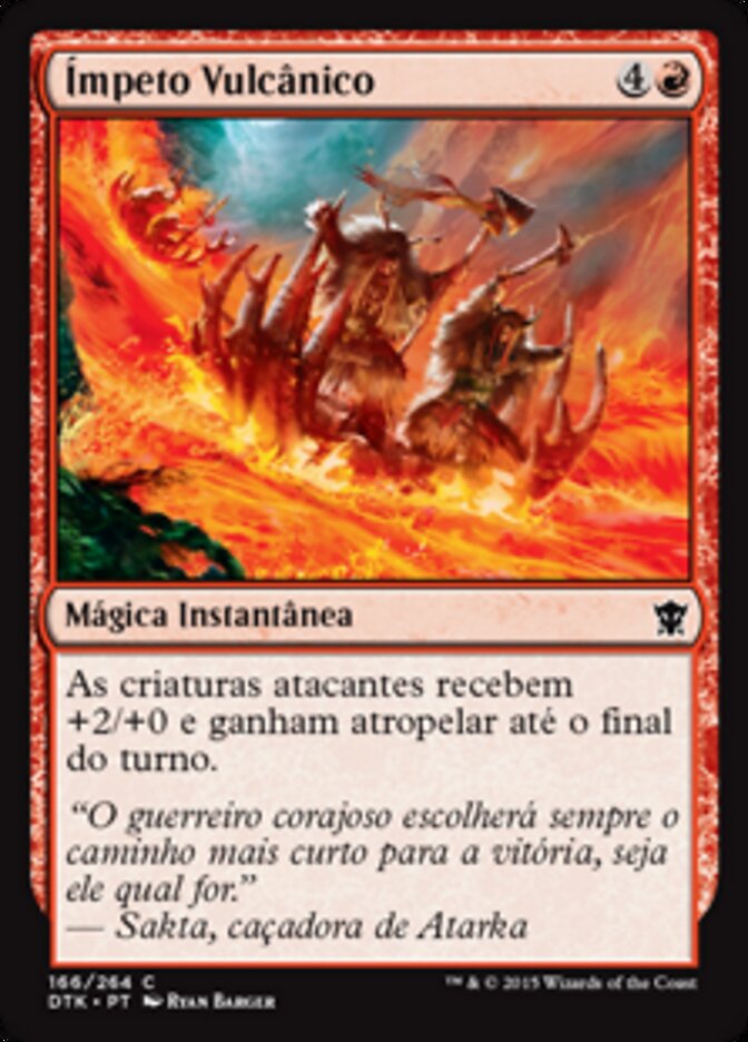 Ímpeto Vulcânico - Dragons of Tarkir