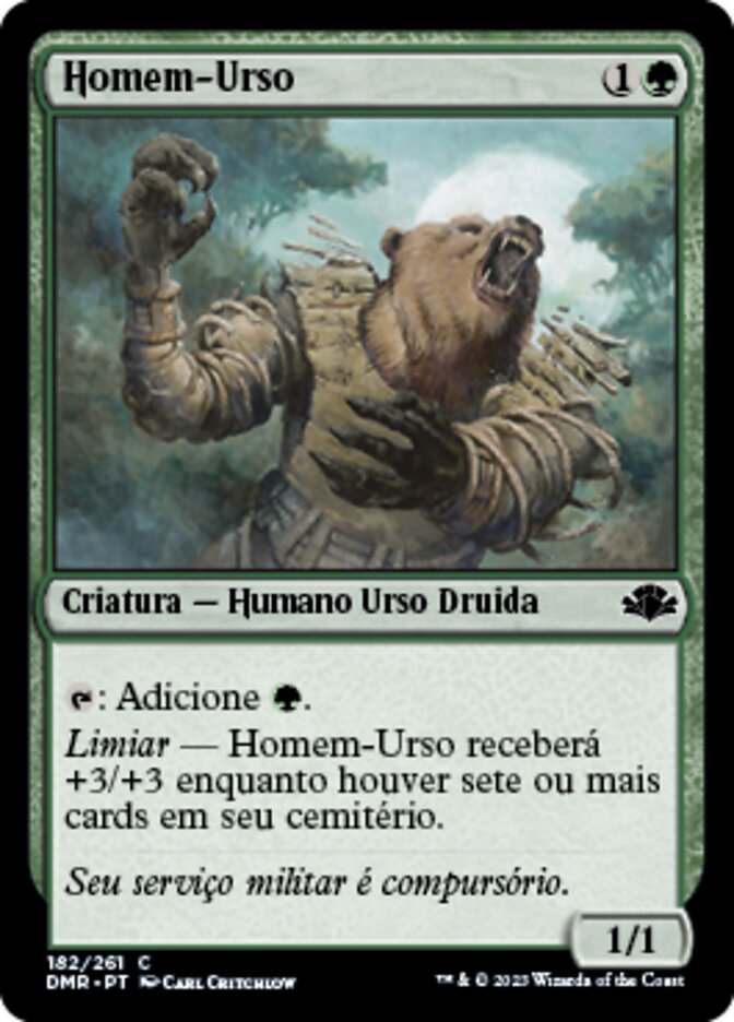 Homem-Urso - Dominaria Remastered