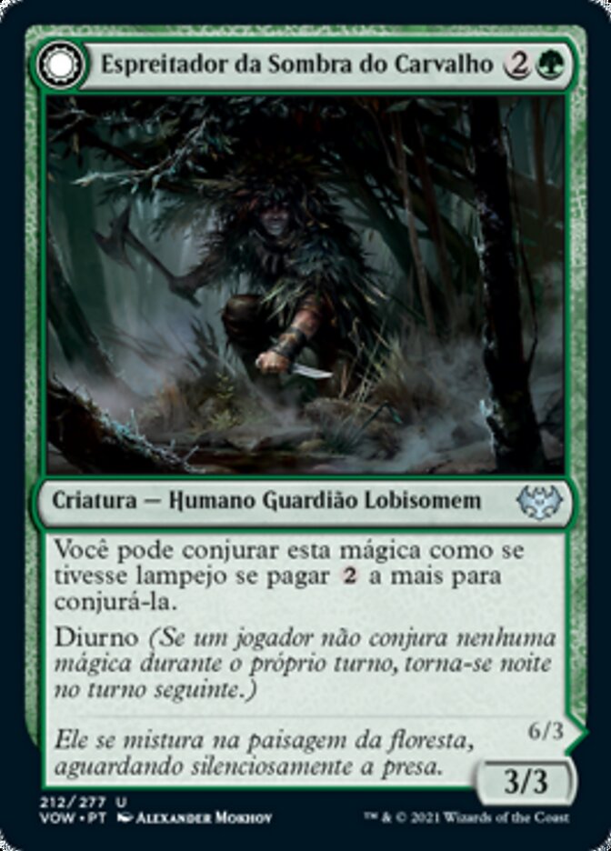 Oakshade Stalker // Moonlit Ambusher - Innistrad: Crimson Vow