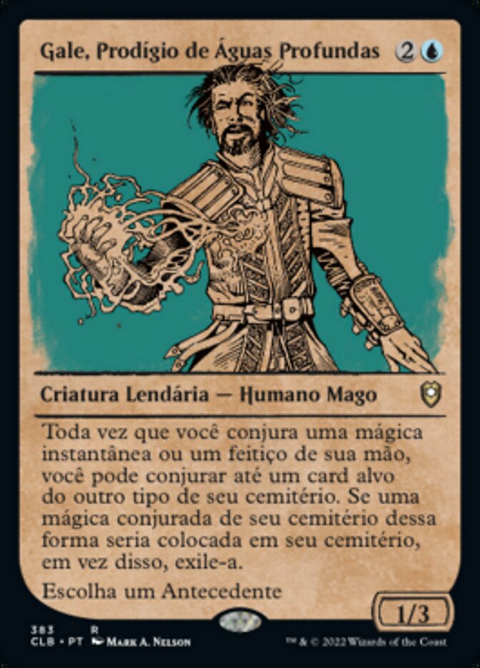 Gale, Prodígio de Águas Profundas - Commander Legends: Battle for Baldur's Gate
