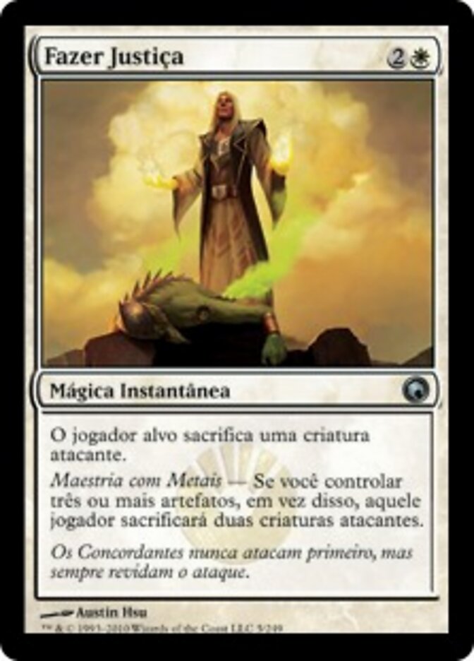 Fazer Justiça - Scars of Mirrodin