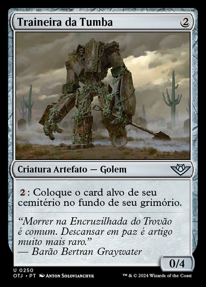Traineira da Tumba - Outlaws of Thunder Junction