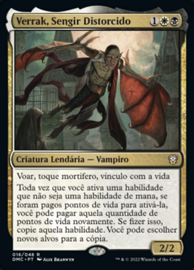 Verrak, Sengir Distorcido - Dominaria United Commander