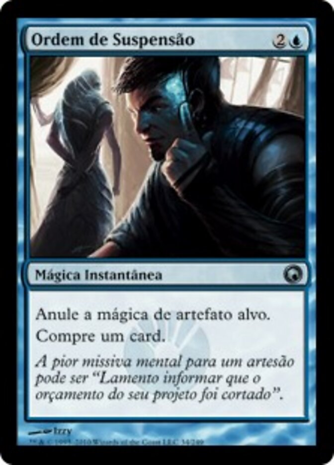 Ordem de Suspensão - Scars of Mirrodin