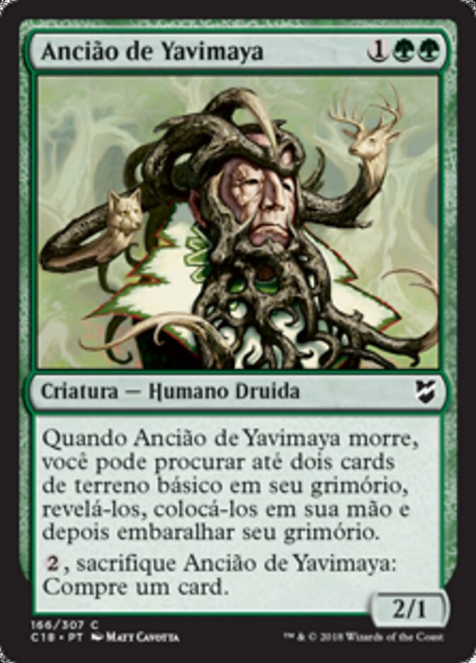 Ancião de Yavimaya - Commander 2018