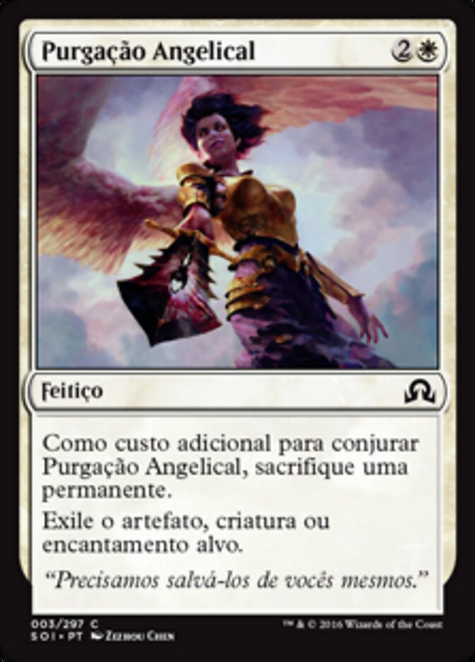 Purgação Angelical - Shadows over Innistrad