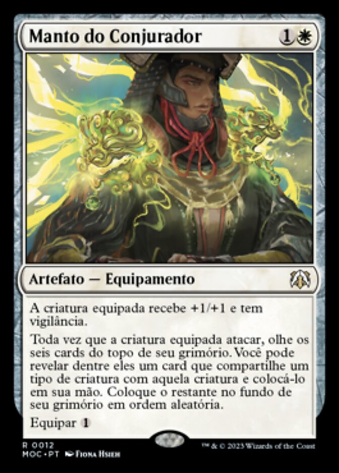 Manto do Conjurador - March of the Machine Commander