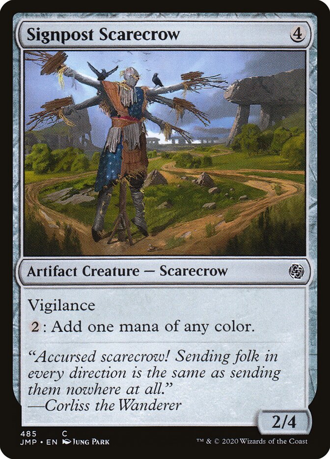 Signpost Scarecrow - Jumpstart