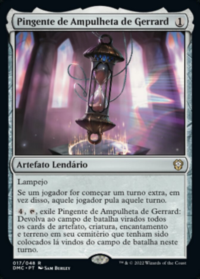 Pingente de Ampulheta de Gerrard - Dominaria United Commander
