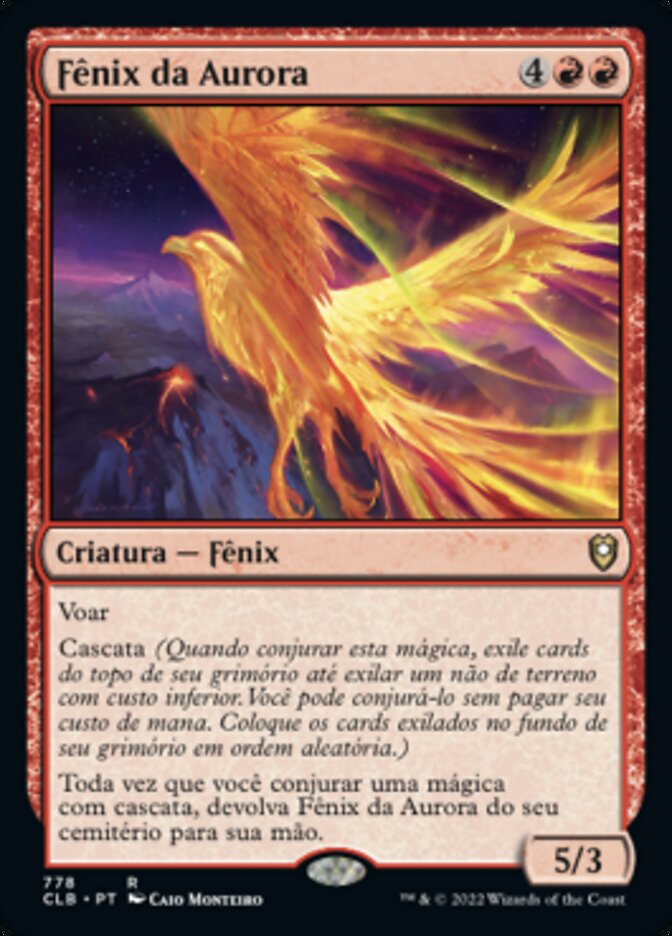 Fênix da Aurora - Commander Legends: Battle for Baldur's Gate