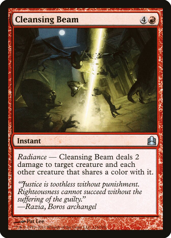 Cleansing Beam - Commander 2011