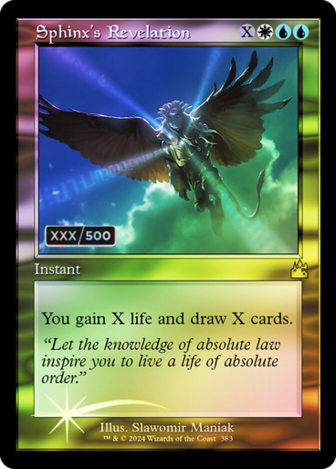 Sphinx's Revelation - Ravnica Remastered