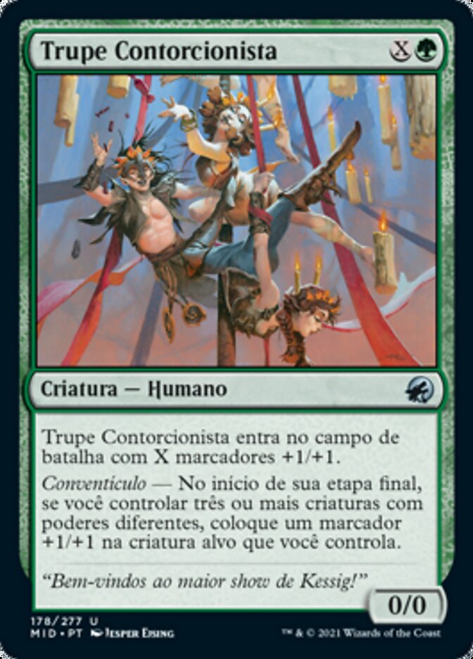 Trupe Contorcionista - Innistrad: Midnight Hunt
