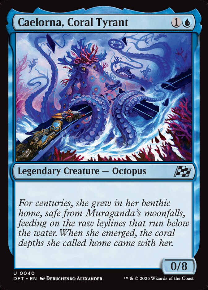 Caelorna, Coral Tyrant - Aetherdrift