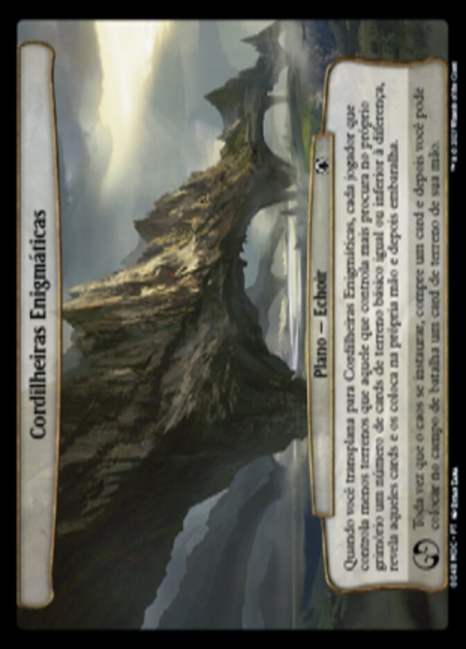 Cordilheiras Enigmáticas - March of the Machine Commander