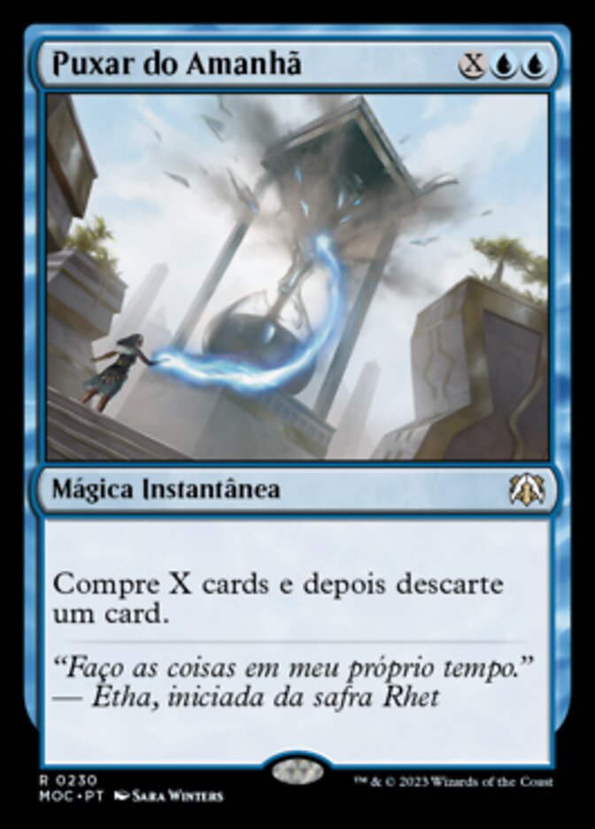 Puxar do Amanhã - March of the Machine Commander
