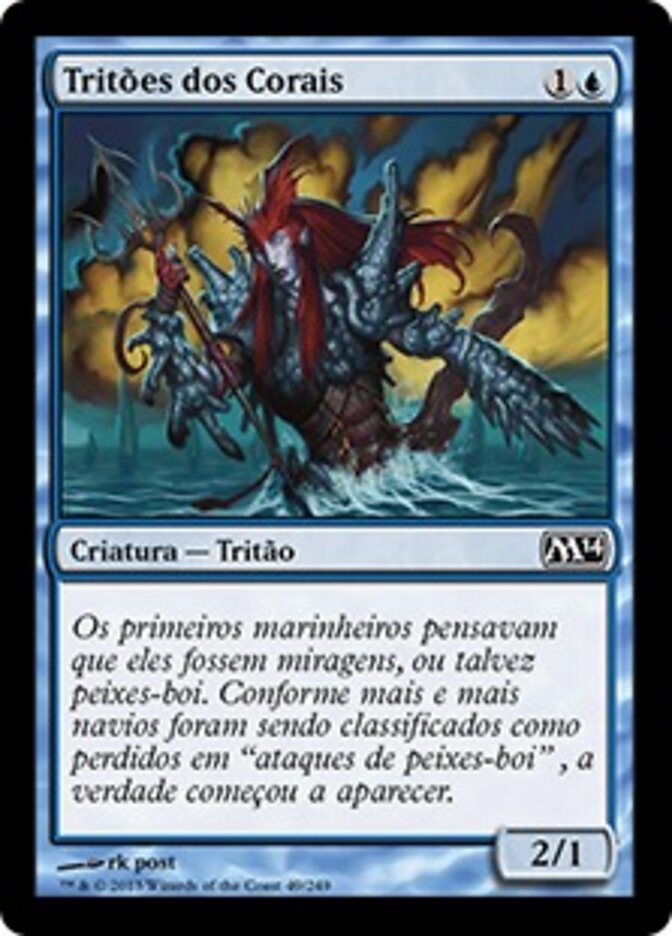 Tritões dos Corais - Magic 2014