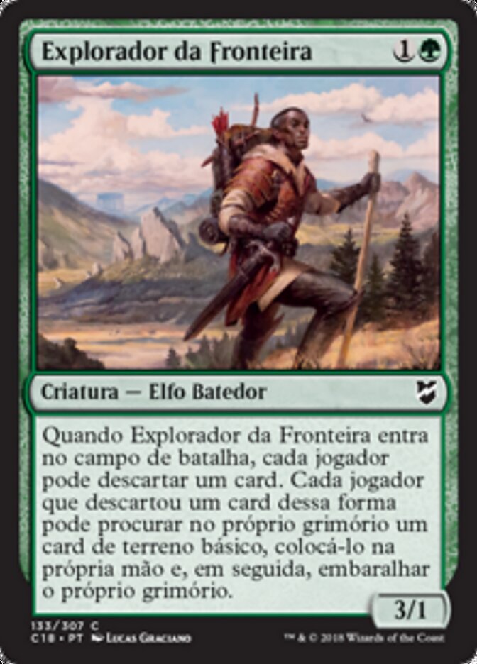 Explorador da Fronteira - Commander 2018