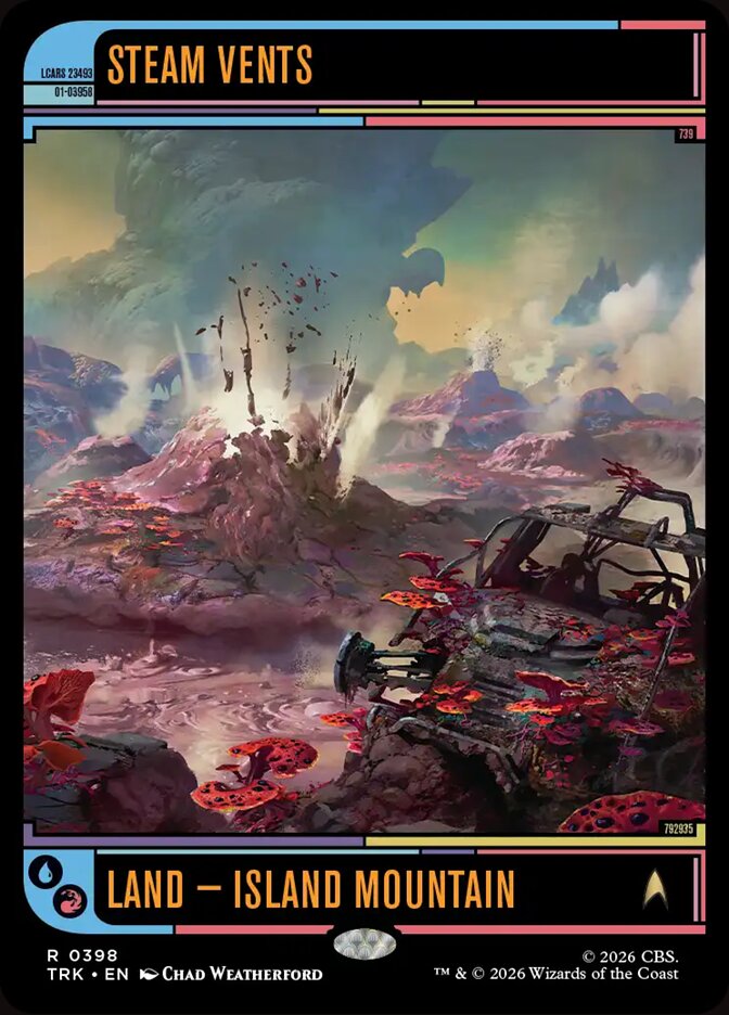 Steam Vents - Star Trek